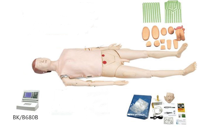 高级功能护理急救训练模拟人（心肺复苏、基础护理男女导尿、手臂静脉穿刺及肌肉注射）
